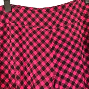 Soma Pink & Black Gingham Plaid Loungewear PJ Bottom Pants Women Sz L thumbnail 4