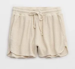 Aerie High Waisted LumberJane Waffle Short thumbnail 1