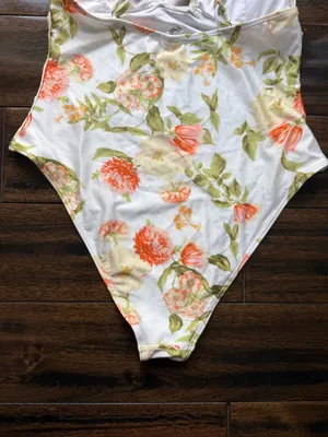 Forever 21 Floral One-Piece Swimsuit thumbnail 6