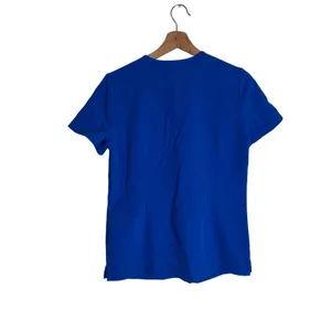 FIGS Scrub Top Women's Technical Collection V-Neck Royal Blue XS aya healthcare thumbnail 4