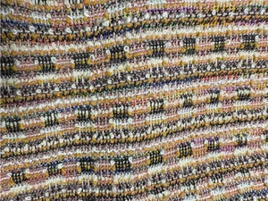 Francesca’s Tweed Mini Dress Womens M Square Neck Preppy Old Money Academia thumbnail 6
