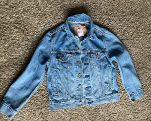 Levi's Blue Jean Jacket Medium Indigo Classic thumbnail 3