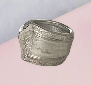 Vintage Silver Spoon Ring thumbnail 1