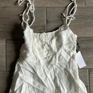 ASTR mini white dress thumbnail 2