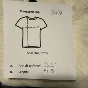 Nasty Gal Women's Beige Ribbed Crop Top Size 4 Casual Spring‎ Tee thumbnail 2