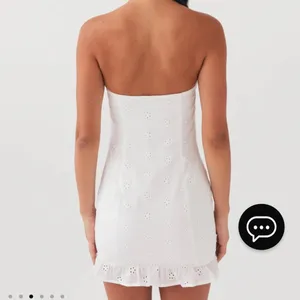 Peppermayo White Strapless Dress with Black Bow thumbnail 3