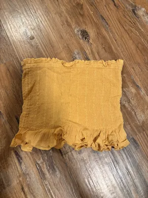 American Eagle Tube Top Yellow thumbnail 4