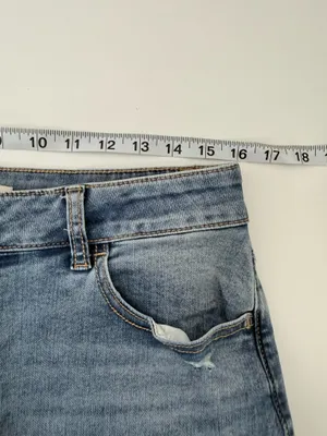 Maurices Kick Boot Ankle High Rise Jeans Medium Wash Ripped Western thumbnail 8