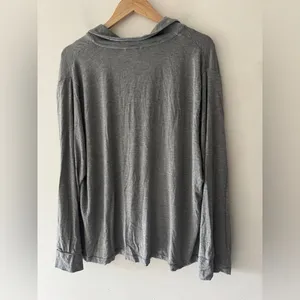 SKIMS Fits Everybody Super Soft Cozy Button Down Long Sleeve‎ Lounge Top thumbnail 3