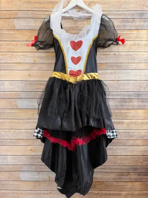 Hauntlook Queen Of Hearts Adult Halloween Costume Women’s Size Medium NEW thumbnail 4