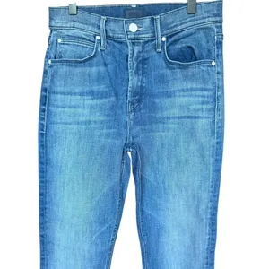 Mother The Runaway Step Fray Jeans in A Night‎ in Havana Sz 27 thumbnail 5