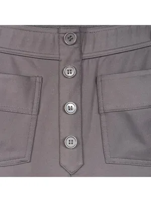 Halara Grey Button Front Wide Leg Pants Gray Size undefined thumbnail 5