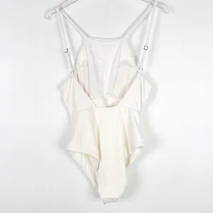 NWT Andie Swim The Asbury Rib One Piece Swimsuit Coconut Size Medium M $115 NEW thumbnail 9