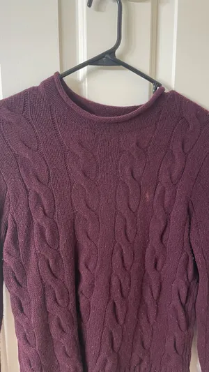 Wool Cable Knit Sweater - Ralph Lauren thumbnail 1
