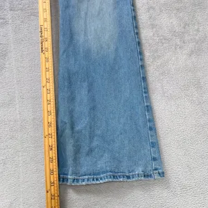 Wrangler Women's Flare Leg Jeans Blue Mid Rise‎ Bootcut Retro Y2K Size 30x32 thumbnail 6