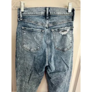 Abercrombie & Fitch Cross Band Waisted Super Skinny Ankle Women's 26 2R thumbnail 2