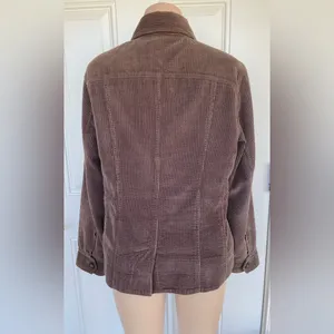 L.L. Bean Brown Corduroy Utility Jacket thumbnail 2