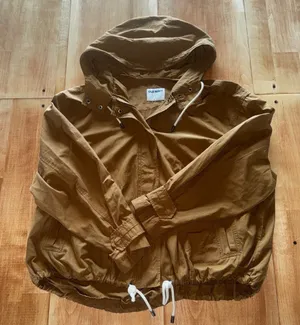 Old Navy Tan‎ Jacket with Snap Buttons and Zipper thumbnail 1