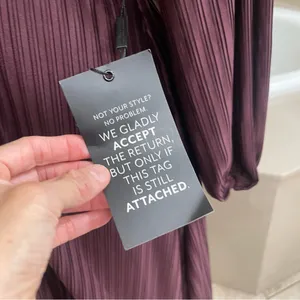White House | Black Market NWT Sz 0P Burgundy Pleated Cutout‎ Maxi Dress w. Chain Orig Price $250 thumbnail 15