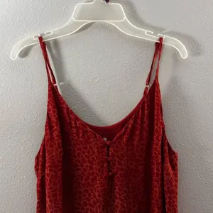 A New Day Women‎ Red/Orange Cami Top Blouse Size Small. thumbnail 2