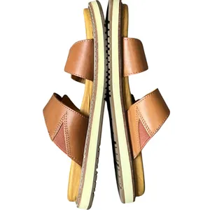 Keen Lana Slide Sandals Womens‎ 7 Tortoise Tan Leather Cushioned Coconut Girl thumbnail 7