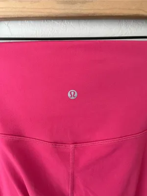 Lululemon Align Double Lined Crop Leggings Raspberry Coulis Size 12 thumbnail 5