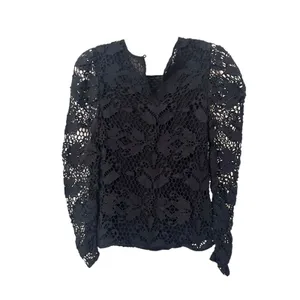 STEVIE‎ MAY Pleasant Surprise Crochet Top Sz Small thumbnail 5