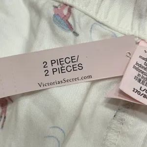 VICTORIA'S SECRET Short PJ SET Light Flannel Winter Wonderland Size Large NWT thumbnail 11