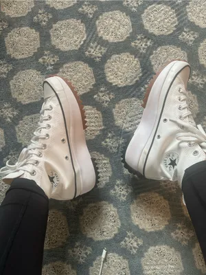 Converse Chick Taylor Run Star Hiking white high top canvas size 9 NWOT $110 thumbnail 5