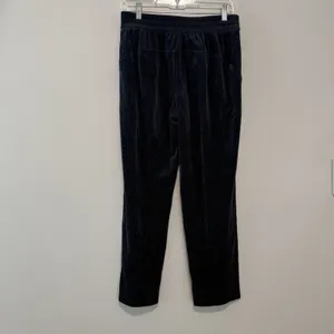 Lululemon‎ Scuba Mid-Rise Wide-Leg Pant 7/8 Length *Velvet Cord True Navy Size 6 thumbnail 6