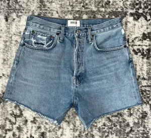 AGOLDE Riley High Rise Slim Short – Snapshot thumbnail 1