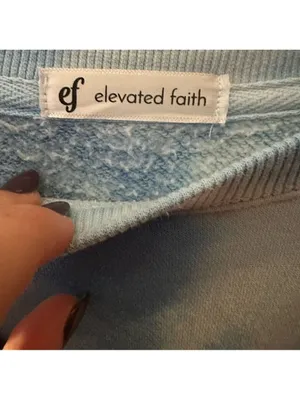 Elevated Faith More Than Enough Oversized Unisex Crewneck Sweatshirt thumbnail 9