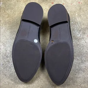 Lucky Brand Elafina Black leather snake printSlip-On Loafers Size: 7.5 thumbnail 5