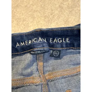 American Eagle Skinny Jeans Medium Wash Blue Denim Women Size 8 Regular thumbnail 11