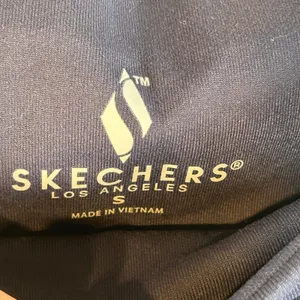 Skechers Los Angeles Womens‎ Navy Blue High Waisted Pocket Leggings Size S thumbnail 3