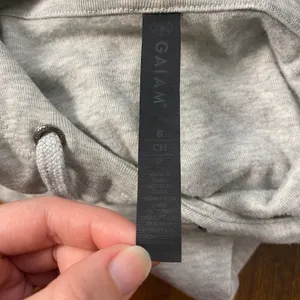 GAIAM Flare Sleeve Athletic Womens Hoodie Size Small Gray Casual Lounge‎ thumbnail 2