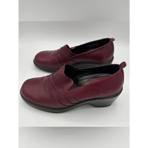Dansko Aubrey burgundy leather clog women’s 40/10 professional comfort thumbnail 4
