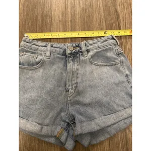 PACSUN‎ - Blue Denim Mom Shorts, Women's 26, MUST SEE! 100% Cotton thumbnail 5