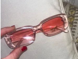 Pink Y2K Sunglasses thumbnail 1