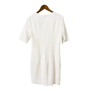 Lulus Westwood White Half Sleeve Sheath Dress in Large NWT thumbnail 5