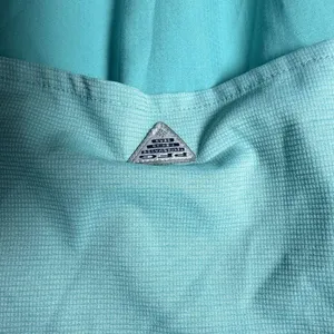 Columbia Womens Blue Green PFG Henley Hooded Windbreaker Fishing Jacket Medium thumbnail 7