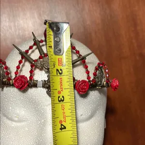 Gothic•Handmade Tiara•Thorns and Roses •Day Of The Dead thumbnail 11