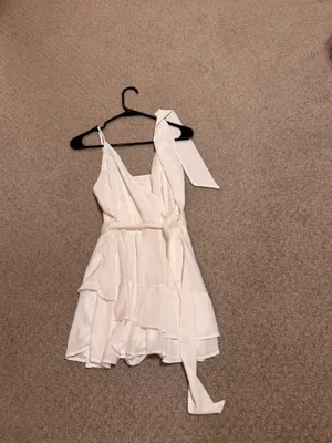 Altar'd State White Romper thumbnail 3