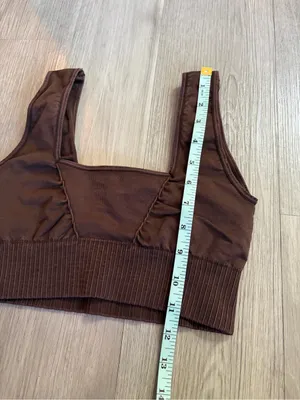 NEW Free People Movement Good Karma Square-neck Sports Bra XS/S thumbnail 7