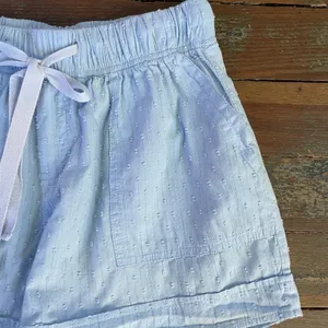 Bishop + Young Baby Blue Textured Boxer Style Pull On Shorts - Sz M 💕🎀 thumbnail 7