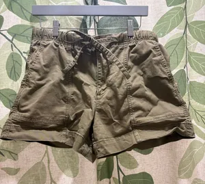 Banana Republic Olive Utility Drawstring Cargo Shorts thumbnail 1