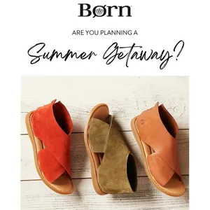 Born Iwa Red Aragosta Suede Leather Distressed Crossover Burnt Orange Sandals 6 thumbnail 2