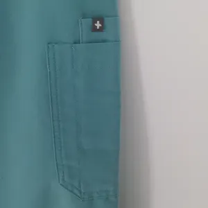 Figs Women's Teal Slim Straight Leg Pant Scrub Bottom‎ Size Extra Small Cargo thumbnail 8
