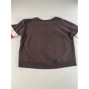 NFL Team Apparel Cropped Crewneck Fleece Sweatshirt M Charcoal Gray Cotton thumbnail 7