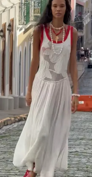 NWT Free People Pearl Floral Maxi thumbnail 1
